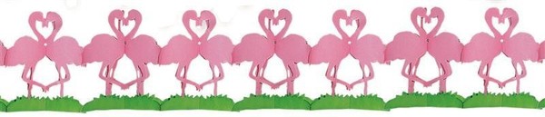 Girlande Flamingo 3 M Lang, Schwer Entflammbar-image