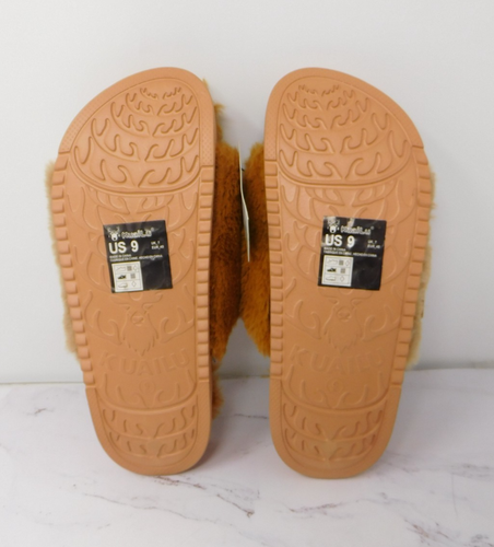 KuaiLu Womens Platform Slipper Arch Support Soft Cushion Faux Fur Size 9 NEW - Picture 8 of 8