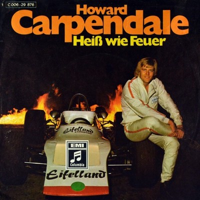7'' HOWARD CARPENDALE Heiß wie Feuer CV JOHNNY CASH Ring Of Fire COLUMBIA 1971