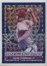 2021 Panini Chronicles Overdrive Blue Velocity Prizm Dane Dunning #16 1ar2