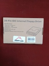 Nippon Labs Multi-function USB 3.5in Floppy Disk Drive Silver Black