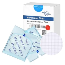 MCE Gridded Membrane Filter 47mm 0.45um Mixed Cellulose Ester, Sterile Pack