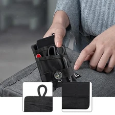 EDC Pocket Organizer Multipurpose EDC Bag for Pen Notebook Bush Craft