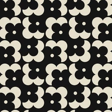 Ismoon Geometric Peel and Stick Wallpaper 17.3 x 118", Black Beige