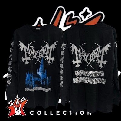 Mayhem T- Shirt Short & Long Sleeve New Black Metal Bathory Emperor Darkthrone