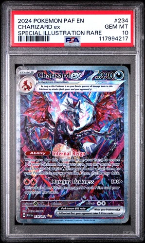 2024 Pokemon Paldean Fates Charizard EX #234 SIR PSA 10 GEM MINT
