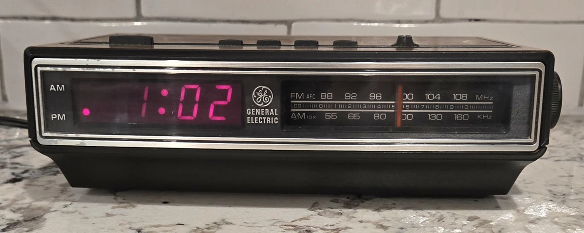 GE Vintage/Retro Alarm Clocks & Clock Radios for sale | eBay