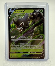 Carta Pokemon Holo Zarude V 022/185 Vivid Voltage ultra rara quasi nuova