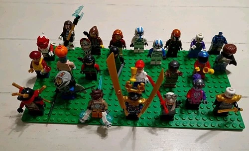 LEGO Minifigure Lot with Accessories Star Wars, Minecraft, Ninjago
