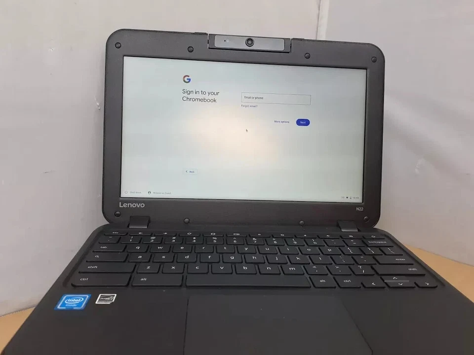 LOT of 5 Lenovo N22  Chromebook 4GB 16GB SSD  80SF Laptop WORKS GREAT - Image 3 of 4