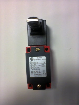AB BULLETIN 802F-E60 SCHLÜSSEL INTERLOCK SCHALTER 802F-E60M2-S7