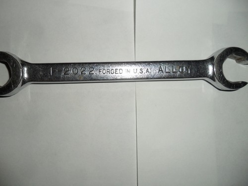 USA Vintage SK Wrench F-2022 Flare Nut 5/8 & 11/16 LINE WRENCH BIN FREE SHIPPING - Picture 2 of 9