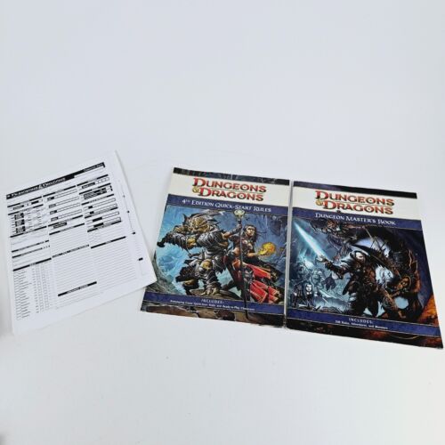 Dungeons and Dragons Gioco di Ruolo Starter Kit - 4° Edizione Manuale Manuali - Foto 11 di 19
