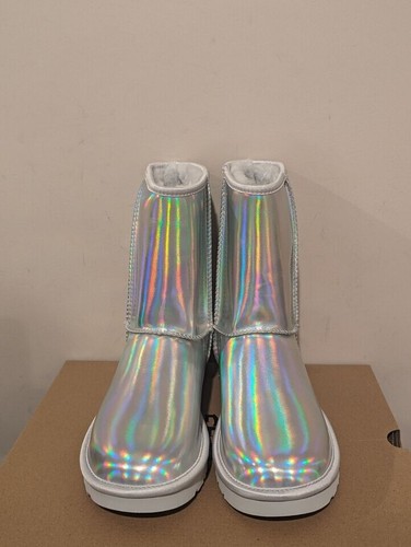 Ugg Women's Classic Short Iridescent - Glacier Grey - US size 6 - New in Box - Picture 9 of 17