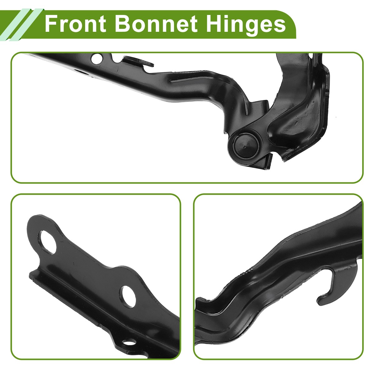 RLB-HILON Bisagra De Capó Compatible Con Toyota Camry 2007 2008 2009 2010 2011 Ano Para Soporte Delantero Del Capo Del Lado Del Conductor Y Del - Foto 2