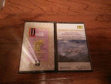 RARE Dvorak and Beethoven cassettes CLASSICAL MUSIC 