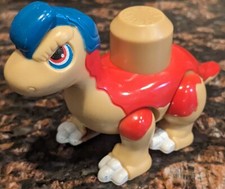 Happy Line Dino Mat Red Long Neck Apatosaurus Dinosaur 3  Replacement Toy