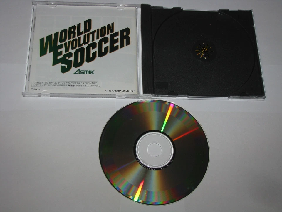 World Evolution Soccer Sega Saturn Japan import US Seller - Image 2 of 4