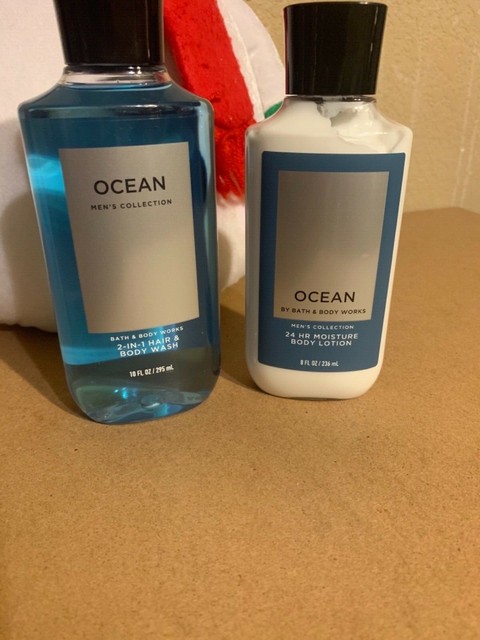 Bath and Body Works 2 in 1 Body wash & Ocean 24 hours ...
