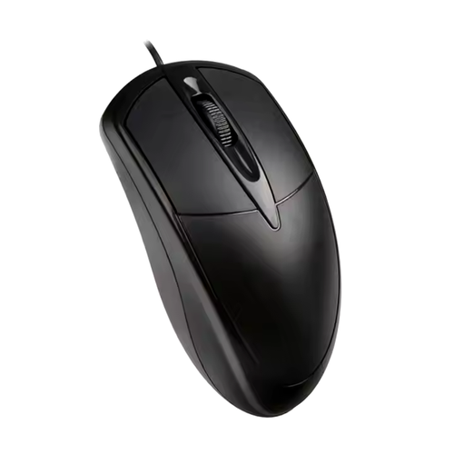 USB Wired Optical Mouse for PC Laptop Notebook Desktop Office Gaming Black Mice - Picture 3 of 10