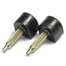 4pc High Heel Shoes Repair Replacement Rubber Tips Taps Dowel Lifts U-Shape 10MM