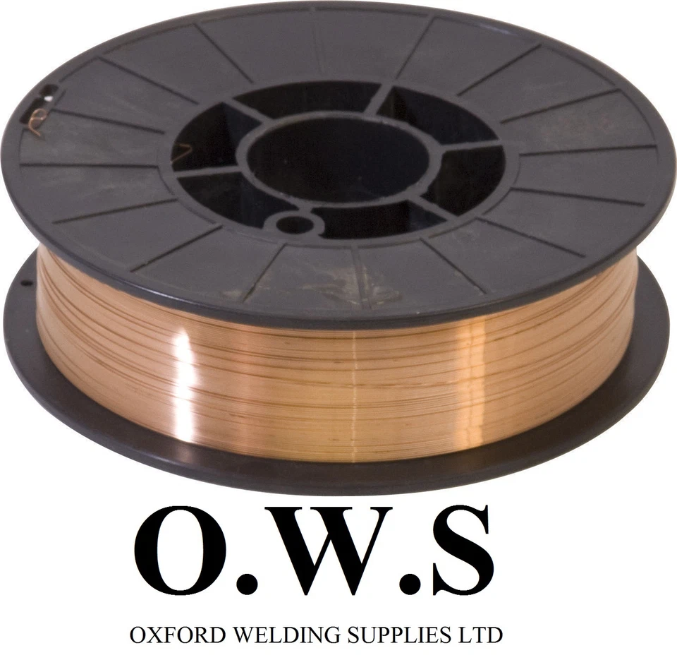OWS52 Copper Coated Mig Welding Wire A18 1.2mm - 0.7kg, 5kg, 15kg Mild Steel