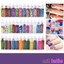 12-Nail-Art-Glitter-Powder-Flakes-Sequin-Caviar-UV-Gel-Decor-Dust-Tips-Bottles miniatuur 4