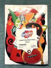 Fiesta Party Photo Booth Props w/ Wooden Sticks 29 Pcs Party Cinco de Mayo NEW