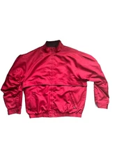 Cutter & Buck Coat XL Red Dark Blue Weathertec Vintage Bloke Heritage Classic