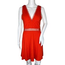 Free People Dress Womens 8 King Of My Heart A-Line Mini Dress Wedding Party