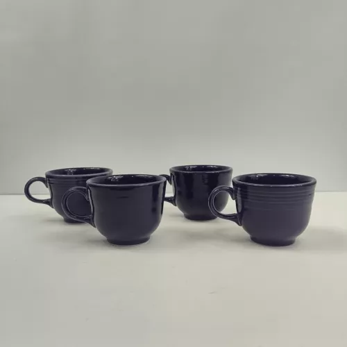 Fiestaware Plum Purple Cup Set Of 4, Fiesta