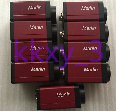 1 PCS   AVT marlin F131B black and white industrial camera tested #W6