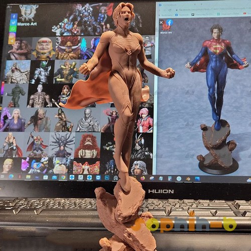 1:6 Movie Supergirl Sasha Calle Resin Model Kit Unpainted 3d Print Statue Figure - Picture 2 of 7