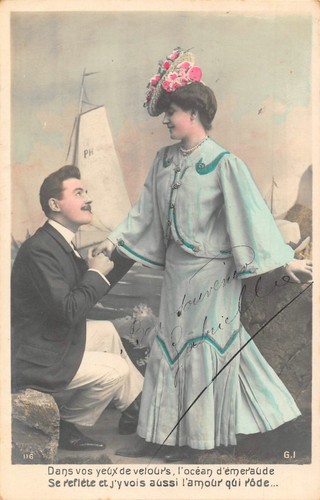 CPA Ancienne Fantaisie 'Baigneuses La Vague Amie' édition Bergeret Noir Et Blanc