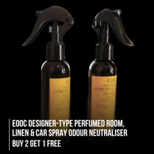 Designer Room Office Car Linen Sprays Fragrance Oils Odour Neutralise Air Fresh