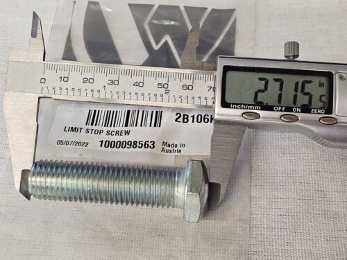 Wacker Neuson Limit Adjusting Stop Screw 1000098563 Wheel Dumper Loader DW DV - Picture 5 of 7