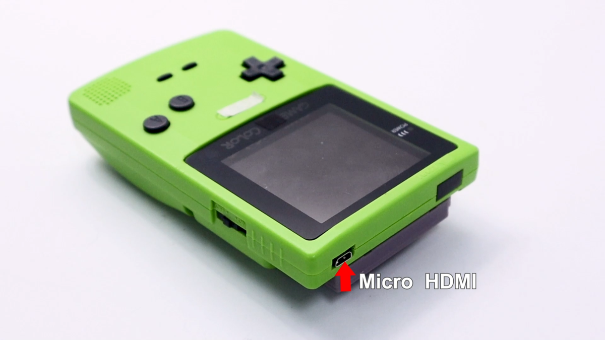 Kit Schermo LCD Retroilluminato + Custodia Per Game Boy Color (GBC) - 5
