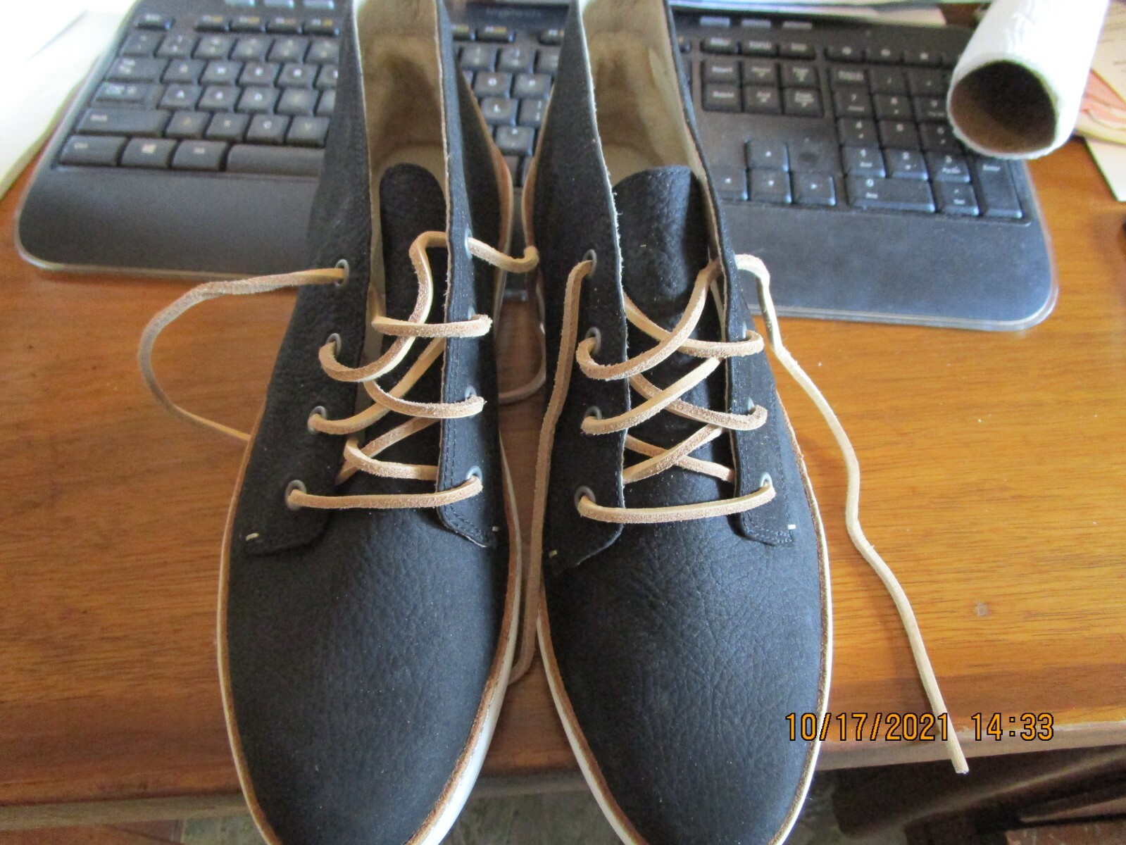 TAN Nubuck Fashion Sneakers Shoes 