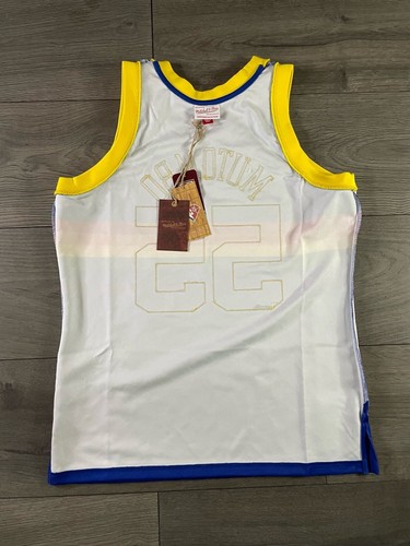 Mitchell & Ness Denver Nuggets Dikembe Mutombo 91 Swingman Jersey Large New - Picture 4 of 9