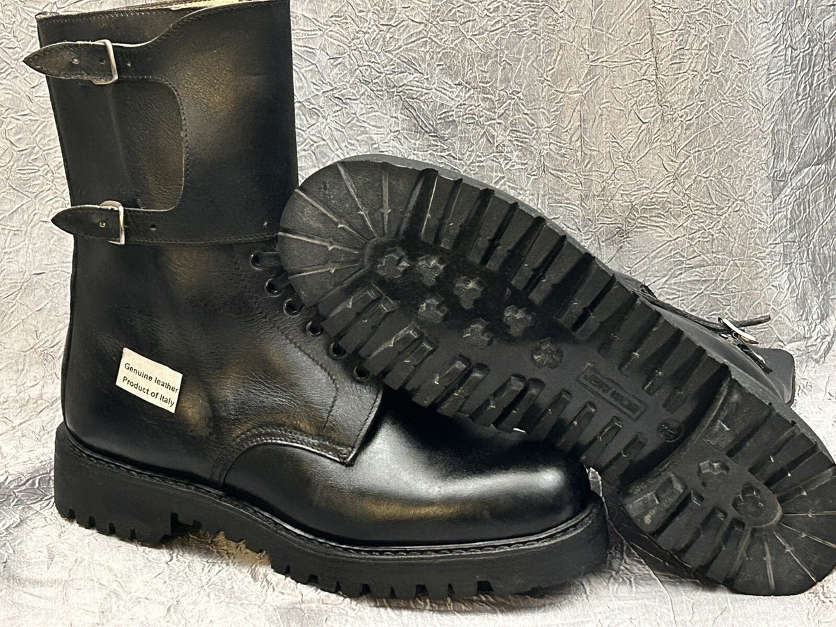 靴 Italian Army Service Shoes / Size:42 Rhythmic-Tones-Reproduction-of
