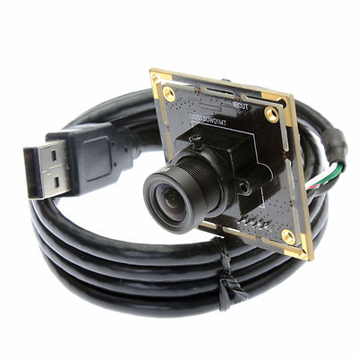 ELP Webcam Plug&Play Monochrome B/W USB Web Camera Module w/ 6mm Lens for Linux