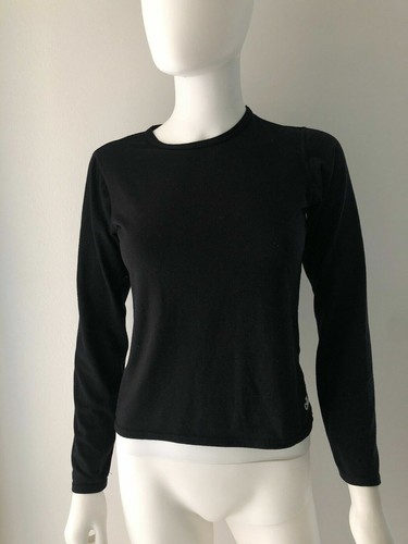 Hot Chillys Women's T-Shirt Crew Neckline Long Sleeve Hot Chillys Pepper Logo L - Picture 9 of 11