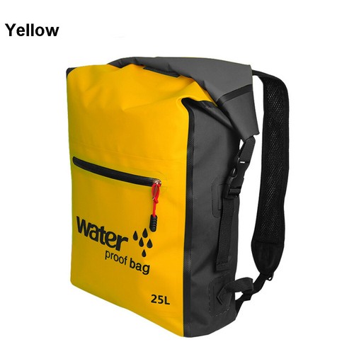 25L Outdoor Wasserdicht Badetasche Rucksack Eimer Trockensack Aufbewahrungstasche Rafting - Bild 15 von 19