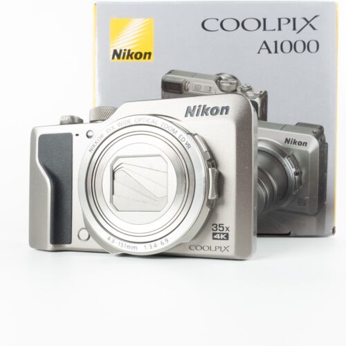 *Defective* Nikon COOLPIX A1000 16MP 4K UHD Digital Camera - Silver_ - Picture 2 of 14