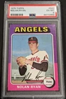 1975 Topps NOLAN RYAN PSA 6 EX-MT Original #500 California Angels ~3958