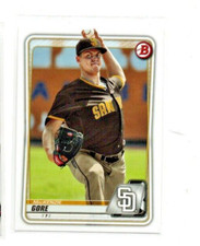 2020 Bowman Paper Prospects II #BP-74 MacKenzie Gore - San Diego Padres