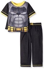 Boy's Batman Caped Superhero Costume Pajama Set, Size 7
