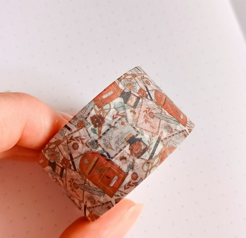 Vintage Style Happy Mail Washi Tape - 30 mm - Bild 4 von 8