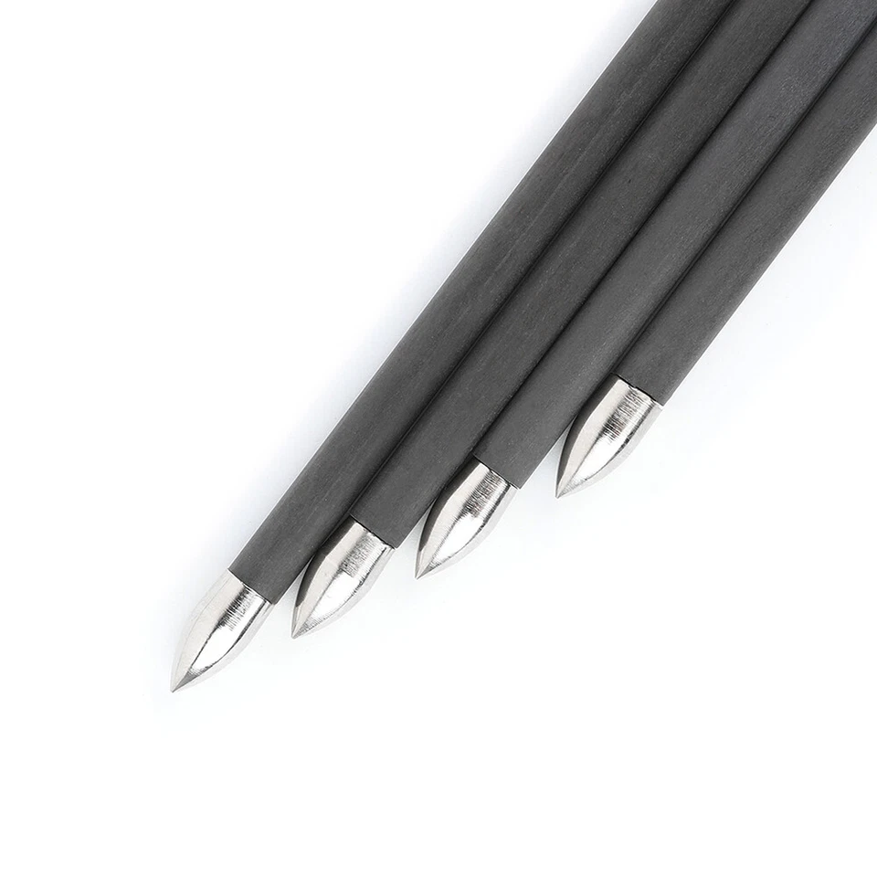 ID4.2mm Archery Arrowheads 60-120gr DIY Point Insert Shooting Hunting Target - Image 3 of 4