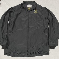 Zero Restriction Jacket Women&rsquo;s XL Black Golf Windbreaker M2 Windshirt Logo